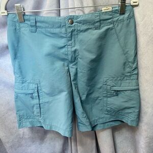 REI Women's Hiking  Shorts. Blue. Size 6